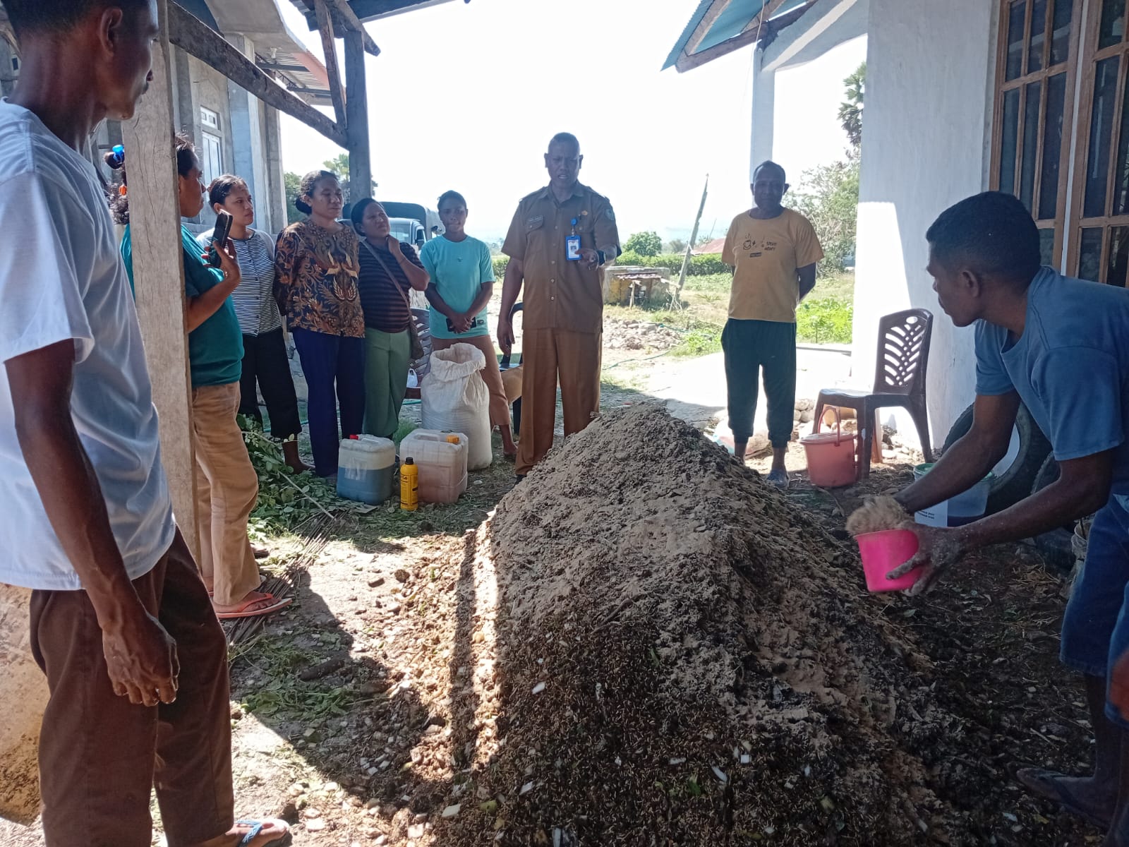 [ID] Pelatihan Pertanian Organik di Jemaat Solafide Motamaro