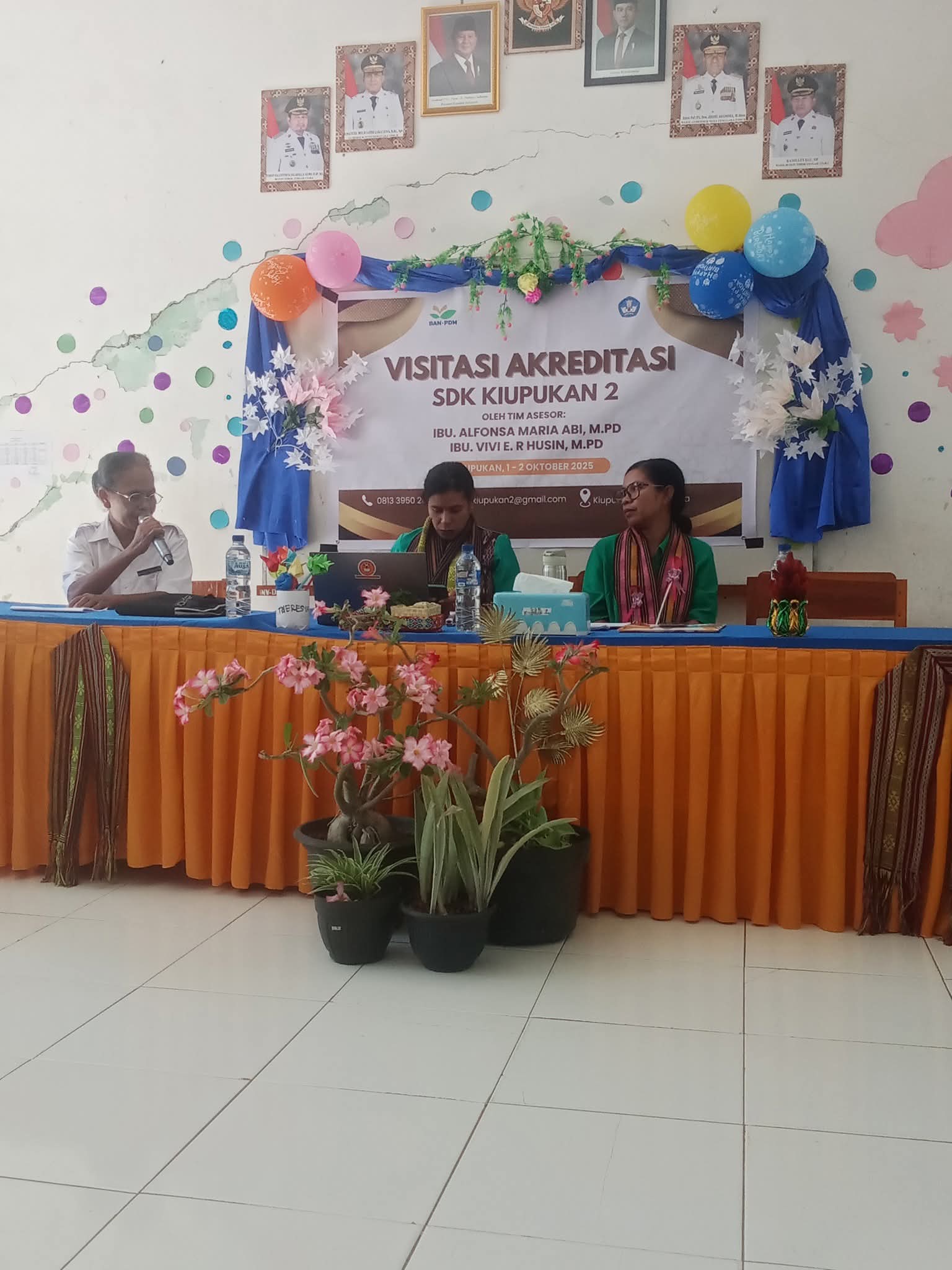 Semangat Tak Pernah Padam, SDK Kiupukan 2 Jalani Visitasi Akreditasi BAN-PDM
