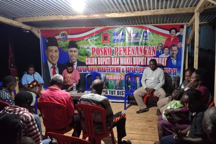 [ID] Kosama Yan Frambu; 4 Kampung Distrik Ayamaru Tengah Rapatkan Barisan Dukung  Paket  MUSA Untuk Sekali Putaran