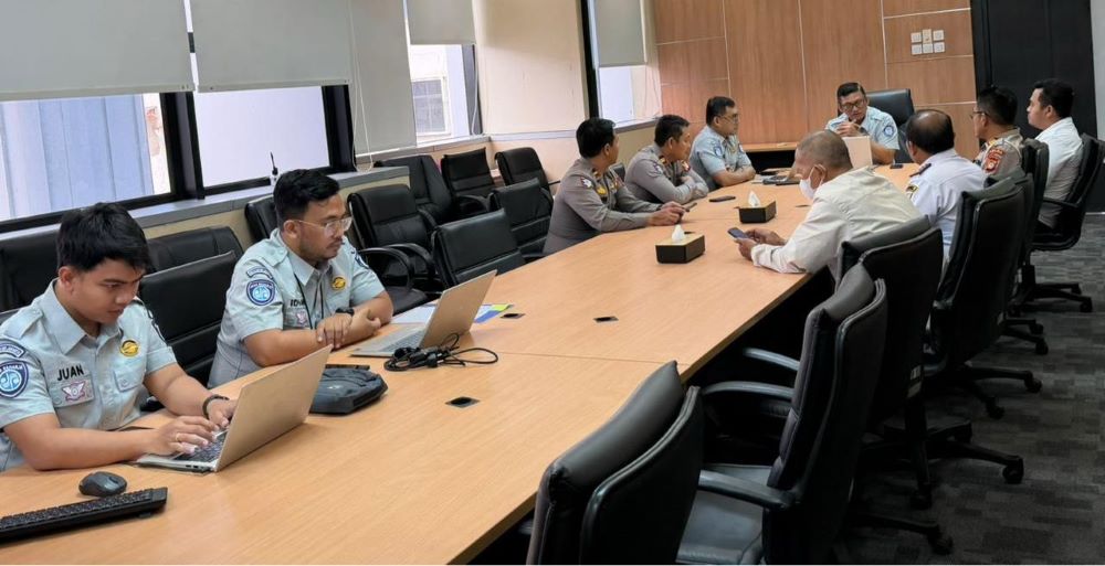 Jasa Raharja Kanwil Utama DKI Jakarta Gelar FGD FKLL dengan Mitra Stackholder Wilayah Jakarta Pusat