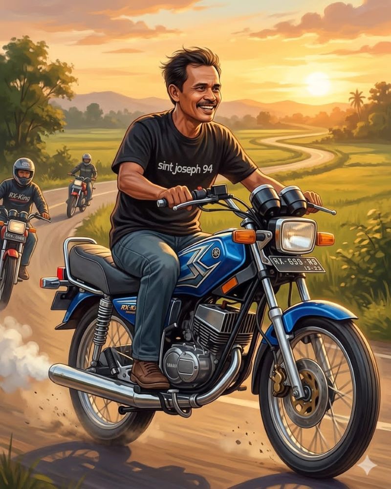 [ID] Nyong dan Motor King, Senyum yang Tak Pernah Padam