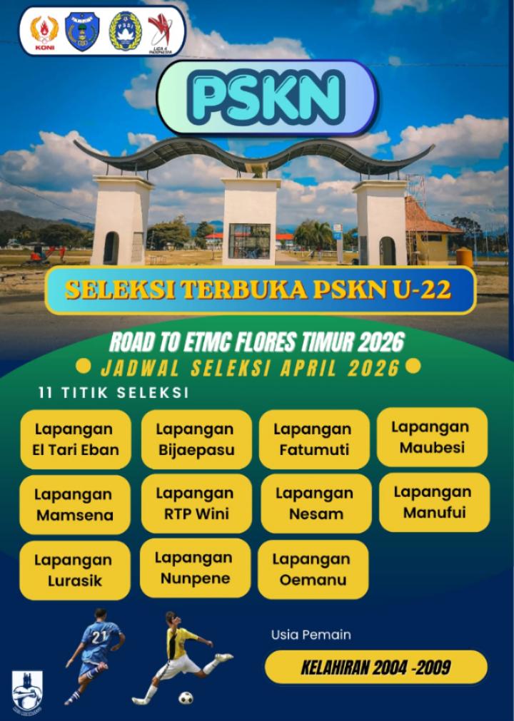 [ID] Memburu Bintang dari Timur: PSKN Gelar Seleksi Akbar U-22 demi Taklukkan El Tari Memorial Cup 2026