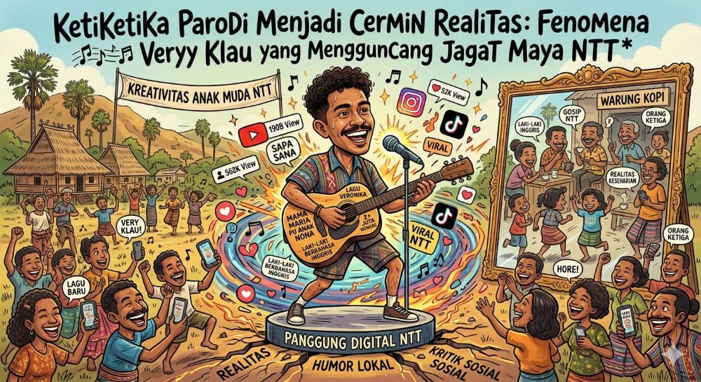 [ID] Ketika Parodi Menjadi Cermin Realitas: Fenomena Veryy Klau Dari NTT, Yang Mengguncang Jagat Maya