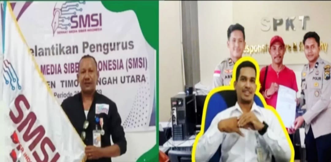 Dicekik Saat Meliput, Pimpred Kabar-malaka.com Diduga Diancam Dibunuh Oknum Kepala Danamas Malaka, Ketua SMSI TTU Angkat Bicara!