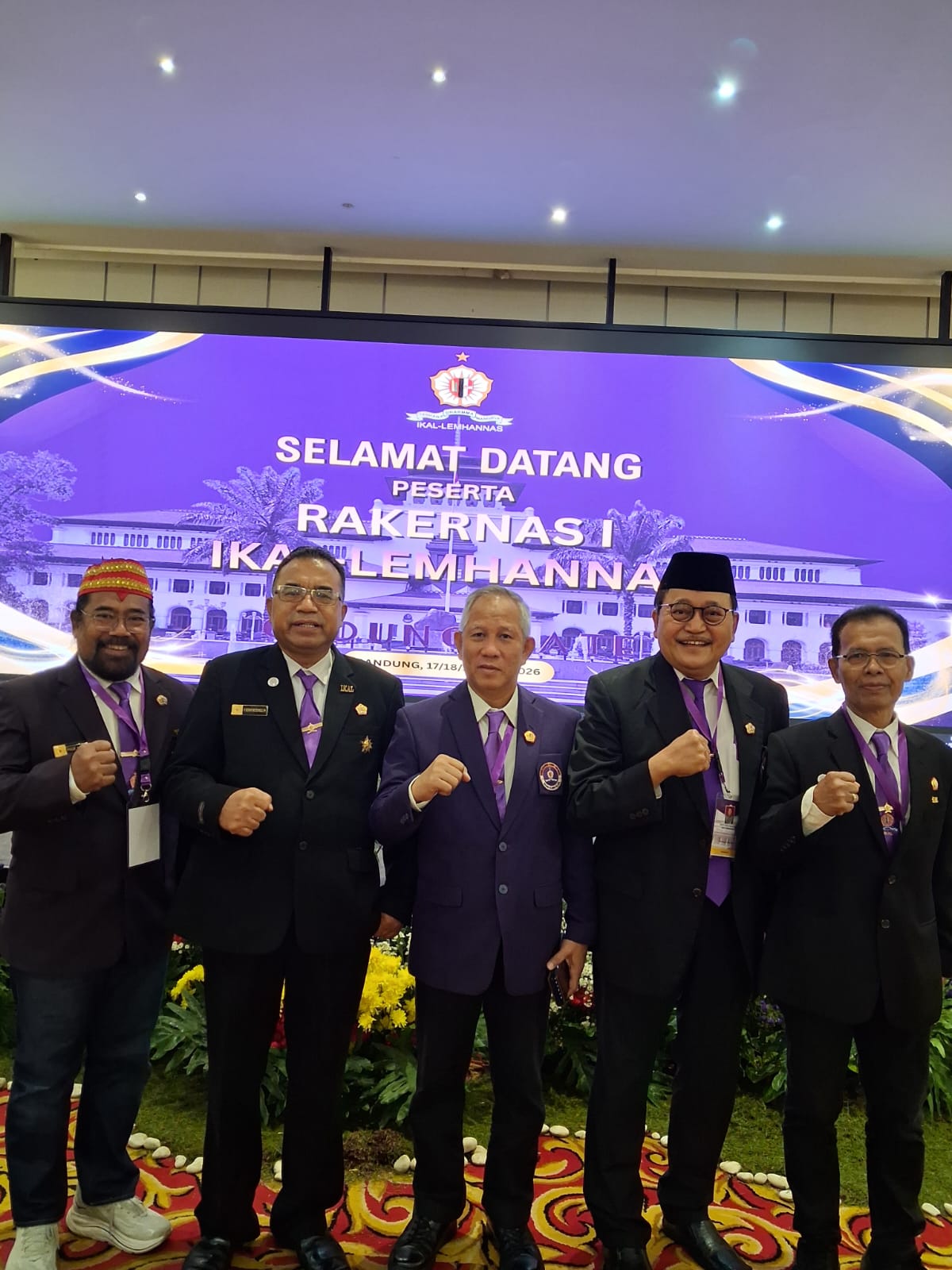 Ketua DPD IKAL Lemhannas NTT Hadiri Rakernas I IKAL Lemhannas di Bandung